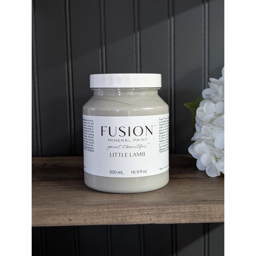 New Fusion Mineral Paint 500ml 16OZ Color Little Lamb